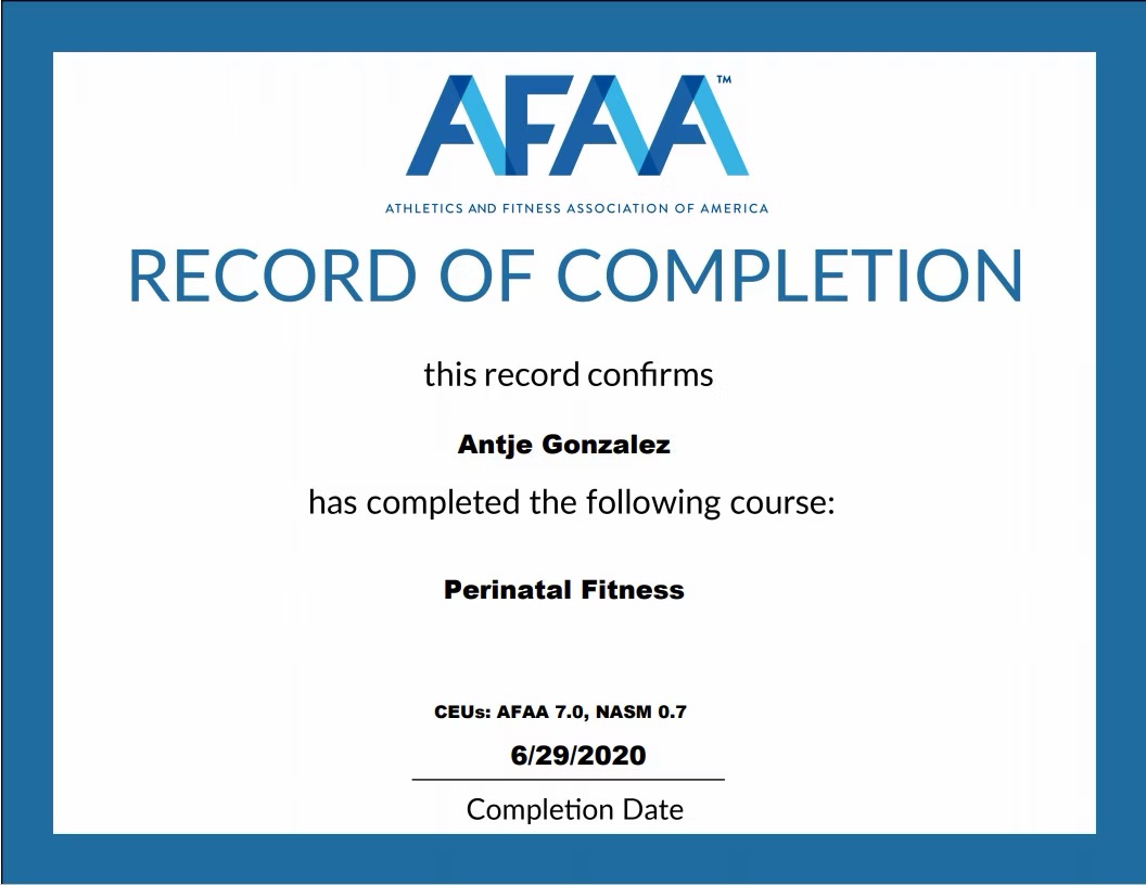 Certification